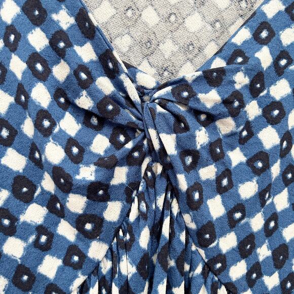 LANE BRYANT Swing Short-Sleeve V-Neck Babydoll Top Sz 22 24 2X - Picture 6 of 7